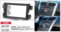 Переходная рамка для установки автомагнитолы CARAV 11-131: 2 DIN / 173 x 98 mm / 178 x 102 mm / OPEL Agila 2008-2014 / SUZUKI Splash, Ritz 2008-2012