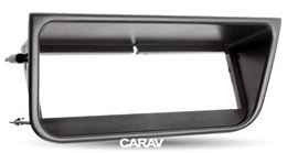 Переходная рамка для установки автомагнитолы CARAV 11-031: 1 DIN / 182 x 53 mm / PEUGEOT (406) 1995-2005