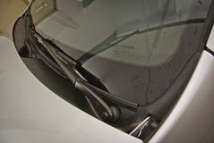 Накладка в проём стеклоочистителей (Жабо БЕЗ СКОТЧА) Renault Duster с 2011 г.