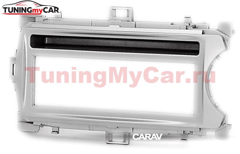 Переходная рамка для установки автомагнитолы CARAV 11-243: 1 DIN / 182 x 53 mm / TOYOTA Yaris (XP130) 2011-2014