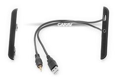 Переходная рамка для установки автомагнитолы CARAV 11-712: 2 DIN / 173 x 98 mm / USB + AUX