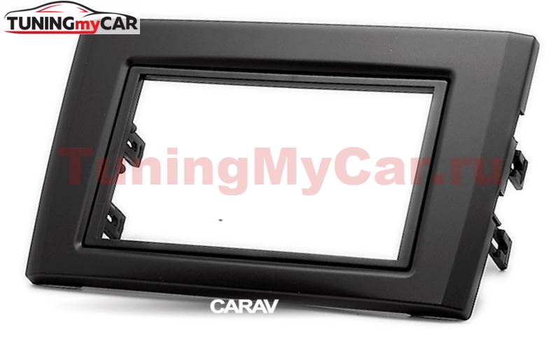 Переходная рамка для установки автомагнитолы CARAV 11-437: 2 DIN / 173 x 98 mm / 178 x 102 mm / VOLVO XC90 2002-2014