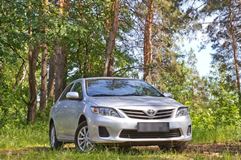 Накладки на передние фары (реснички) Toyota Corolla (седан) 2010-2013