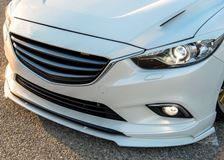 Реснички на фары для Mazda 6 2012-2018 var№2 фигурные