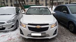 Накладки на передние фары (реснички) для Chevrolet CRUZE 1 (2009-2014)