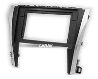 Переходная рамка для установки автомагнитолы CARAV 22-601: 10.1" / 250:241 x 146 mm / TOYOTA Camry, Aurion 2015-2018