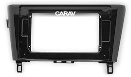 Переходная рамка для установки автомагнитолы CARAV 22-478: 10.1" / 250:241 x 146 mm / NISSAN X-Trail, Qashkai, Rogue 2014+