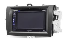 Переходная рамка для установки автомагнитолы CARAV 11-505: 2 DIN / 173 x 98 mm / 178 x 102 mm / TOYOTA Corolla 2007-2013
