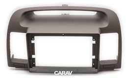 Переходная рамка для установки автомагнитолы CARAV 22-020: 9" / 230:220 x 130 mm / TOYOTA Camry (ACV30) 2001-2006