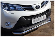 Защита переднего бампера D63 (секции) для Toyota Rav4 2013-2015