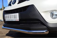 Защита переднего бампера D63 (секции) для Toyota Rav4 2013-2015