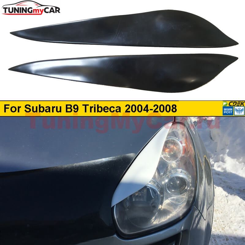 Реснички на фары для Subaru B9 Tribeca 2004-2008