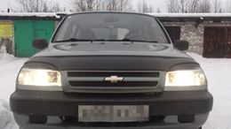 Реснички на фары Niva Chevrolet  2002-2009, Chevrolet Niva Bertone