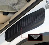 Накладки на внутренние части задних арок БЕЗ СКОТЧА BMW X3 2014-2017