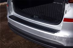 Накладка на задний бампер Hyundai Tucson 2018-2021 (III рестайлинг)