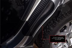 Накладки на внутренние части задних арок без скотча (вариант 2) Hyundai Tucson 2018-2021 (III рестайлинг)