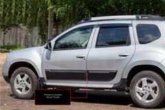Молдинги на двери Стандарт Renault Duster 2010-2020 ПОД ПОКРАСКУ