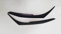 Накладки на фары (реснички) для Honda Fit  2013-2015