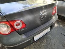 Накладка на задний бампер Volkswagen Passat B6 2005-2010