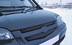 Зимняя заглушка решетки радиатора Chevrolet Niva Bertone 2009-