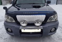 Накладки на фары (реснички) для Hyundai Terracan 2001-2007