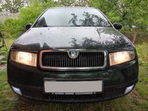 Накладки на фары (реснички) для Skoda Fabia MK1 1999-2007