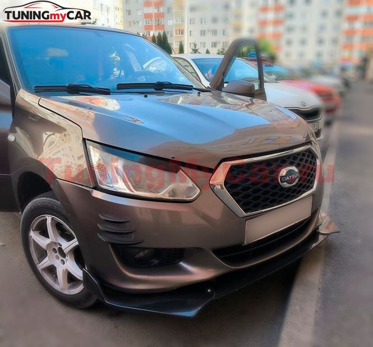 Накладки на фары (реснички) для Datsun ON-DO 2014-2021