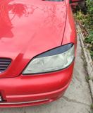Накладки на фары (реснички) для Opel Astra G 1998-2004