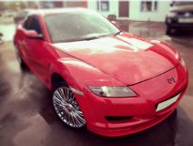 Реснички на фары для Mazda RX 8 2003-2009
