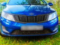 Накладки на фары (реснички) для Kia Rio 3 2015-2017 рестайлинг