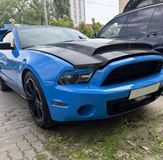 Накладки на фары (реснички) для Ford Mustang 2005-2014