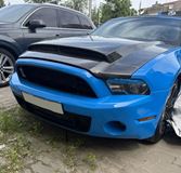 Накладки на фары (реснички) для Ford Mustang 2005-2014
