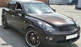 Реснички на фары для INFINITI ЕХ25, ЕХ35, ЕХ37 2007-2013 / QX50 2015-2018