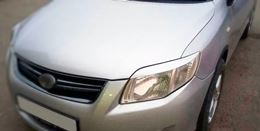 Реснички на фары для Toyota Corolla Axio E140 2006-2008 / Corolla Fielder NZE141 2006-2012
