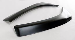 Накладки на фары (реснички) Toyota LAND CRUISER 200 2007-2012 дорестайлинг