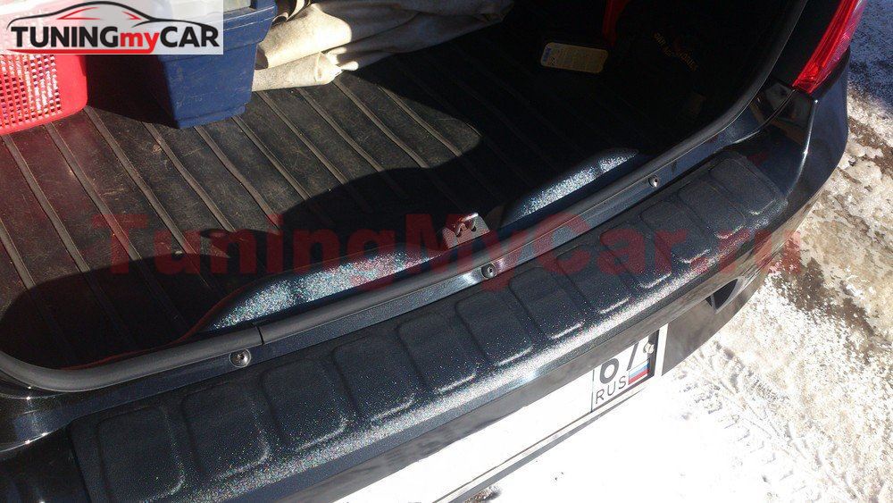 Накладка на порожек багажника Renault Logan 2004-2013