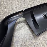 Уценка Накладка на задний бампер диффузор ПОД ДВЕ ТРУБЫ Mitsubishi Lancer 10