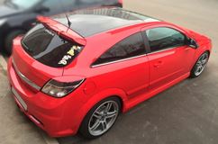 Реснички на фары для Opel Astra H хэтч. 3 двери. задние