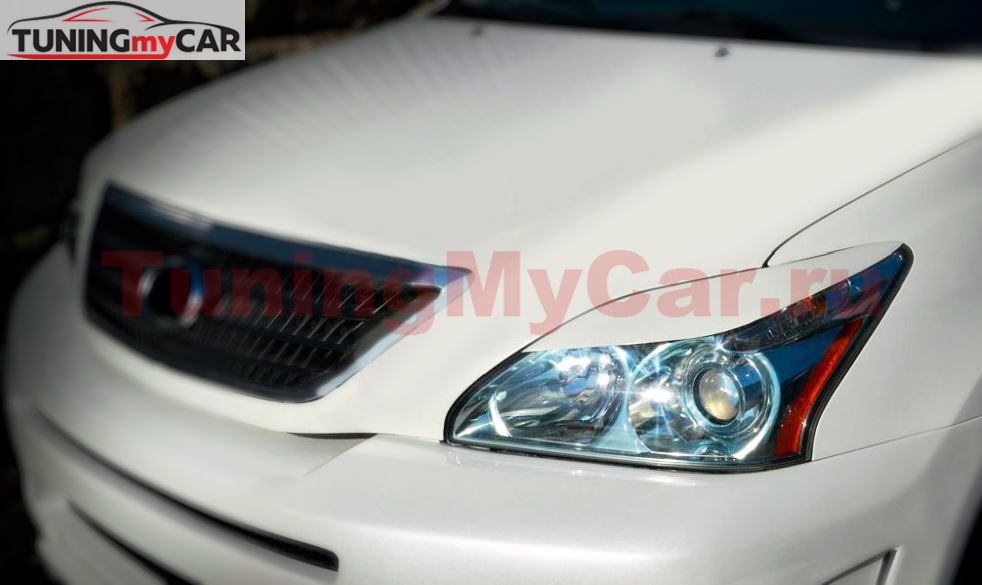 Реснички на фары для Toyota Harrier, Lexus RX 330 2003-2009