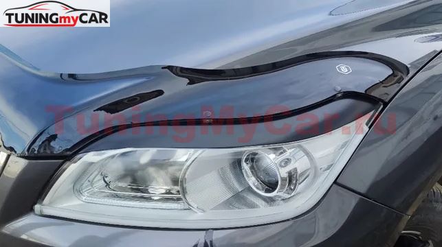 Накладки на фары (реснички) для Lifan X60 2011-