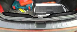 Накладка на порожек багажника со скотчем для Renault Sandero Stepway 2009-2013