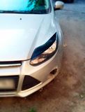 Реснички на фары для Ford Focus 3 (2011-2015) var№1 широкие