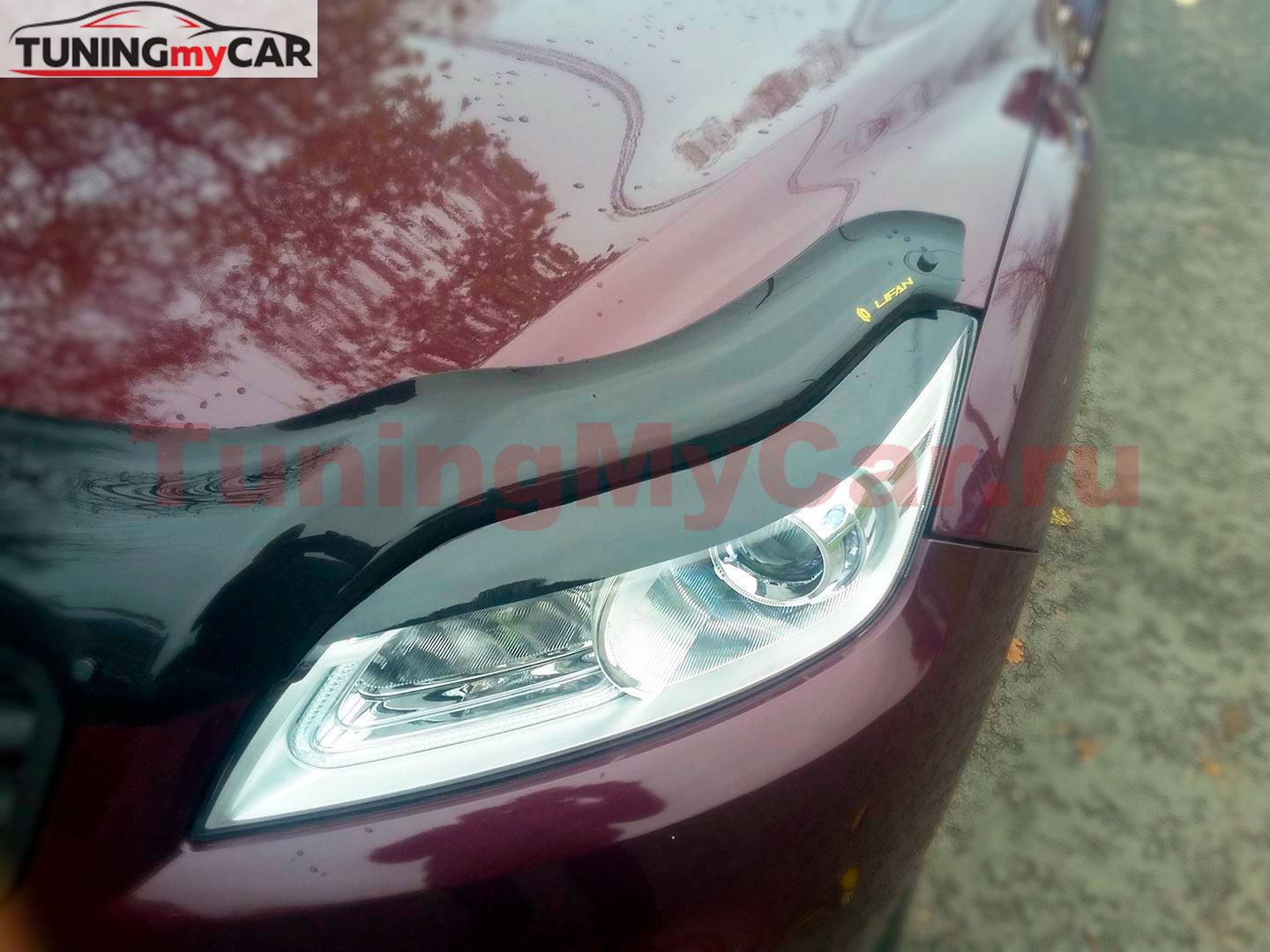 Накладки на фары (реснички) для Lifan X60 2012-2022