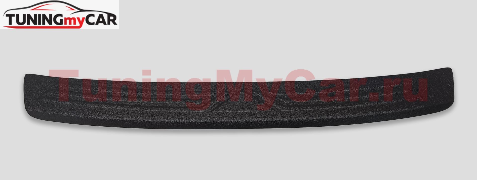 Накладка на задний бампер Ford Focus III 2011-2013, Focus III рестайлинг 2014-2019 (седан)