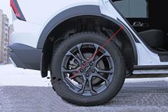 Защита задней арки (без скотча) для Haval F7 2024-