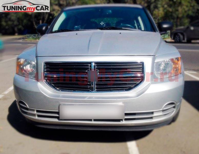 Накладки на фары (реснички) для Dodge Caliber 2006-2011