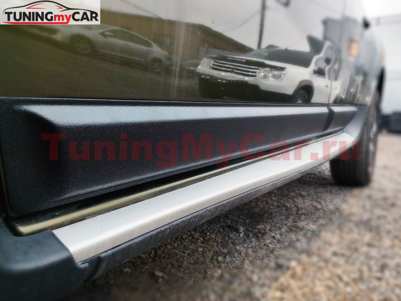 Защитные накладки на двери (молдинги дверей) УЗКИЕ (со скотчем) для Renaul Duster I 2010-2021 