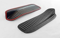 Накладки на внутренние части задних арок СО СКОТЧЕМ для Skoda Rapid 2012-2016 (лифтбек), Rapid I рестайлинг 2017-2019 (лифтбек), Rapid II 2020- (лифтбек), Volkswagen Polo VI 2020-