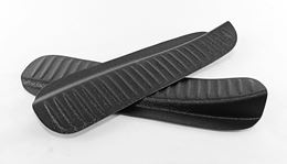 Накладки на внутренние части задних арок СО СКОТЧЕМ для Skoda Rapid 2012-2016 (лифтбек), Rapid I рестайлинг 2017-2019 (лифтбек), Rapid II 2020- (лифтбек), Volkswagen Polo VI 2020-