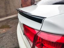 Дефлектор-спойлер багажника для Kia Rio 3 2011-2015 седан дорестайлинг